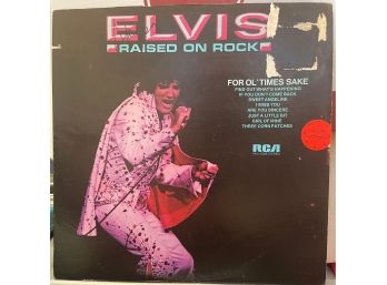 Elvis Presley Raised On Rock  APL1-0388 Album Vinyl Record Ip
