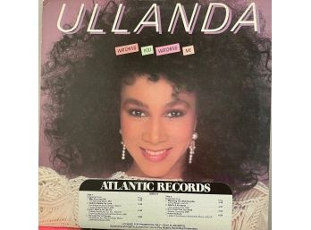 Ullanda Watching You Watching Me Promo Album LP Vinyl Record