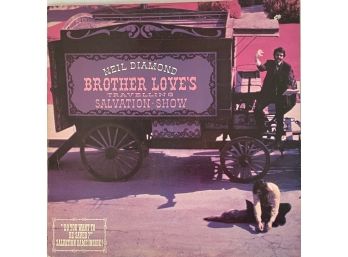 Neil Diamond Brother Loves Traveling Salvation Show Gatefold Album Lp Vinyl Record