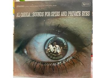 Al Caiola Sounds For Spies Snd Primitive Eyes Lp Record Vinyl