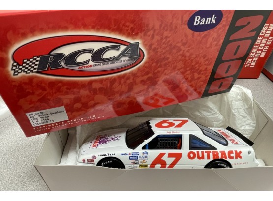 #67 Jeff Gordon Action 1:24 Scale Outback Steakhouse 2000 Diecast Stock Car
