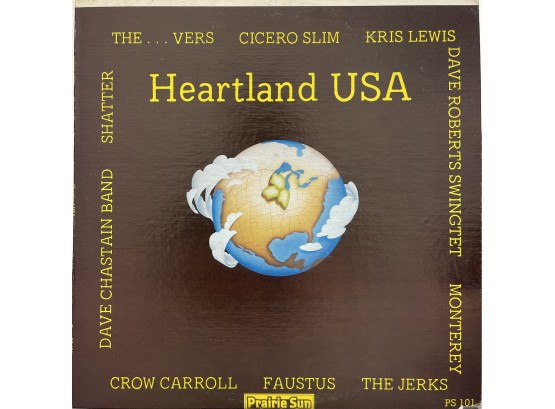 Heartland USA LP 33 1/3 The Vers Cicero Slim The Jerks Dave Roberts Swingtet
