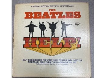 Beatles Help! Lp 331/3 Record