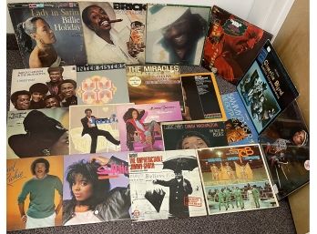 Lot 19 Lp Records Diana Ross, Jimmy Smith, Lionel Richie, Charlie Byrd, Holiday, Ross, Jimmy Smith, Miracles