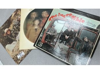3 Lp Records Of The Incredible String Band One Promo, Wee Fam I Looked Up & Self Titled.