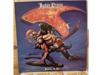LP 33 1/3 Judas Priest Rocka Rolla  Near Mint.