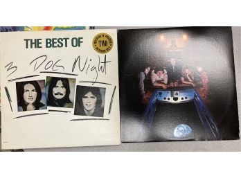 LP 2 Record Set Best Of 3 Dog Night & Wings Back To The Egg