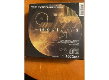 10 Cd Box Set Mysteria 100 Mysterious Electronic Tracks By M.A.S.S MYTHOS & CELTICA