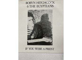 Robyn Hitchcock & The Egyptians If You Were A Priest 12 Inch 45 Vinyl Import