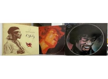 Jimi Hendrix 3 LP Vinyl Record Electric Lady Land Gatefold, Genius, Crash Landing