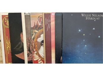 Lot Of 12 Willie Nelson LP Vinyl Collection. 33s.