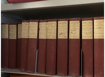 Shelf Of Books. Honore De Balzac 11 Vol. See Photos