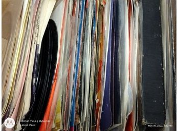 Large Lot Of Rock 45's Many W/picture Sleeves 50's Thru 80's