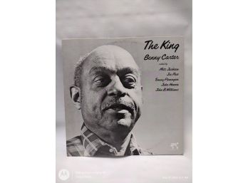 LP Jazz Vinyl Record Benny Carter The King Promo EX Ex-
