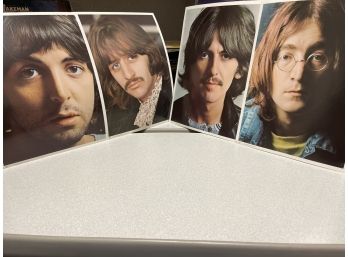 4 Official Apple Records Pictures Of The Beatles. Paul John Ringo George