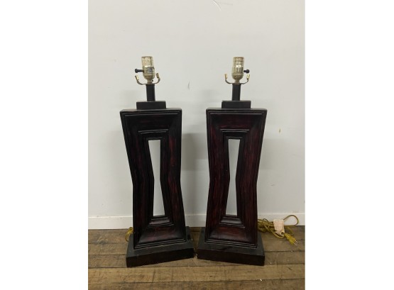 Pair Of Vintage Table Lamps