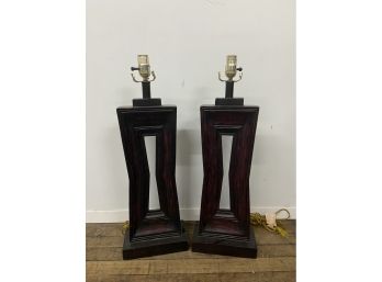 Pair Of Vintage Table Lamps
