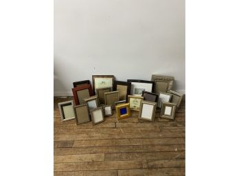Collection Of 25 Assorted Picture Frames