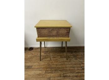 Vintage Record Player Console