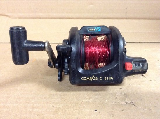 Marado Compass-C 611Ft Casting Fishing Reel With Line Counter #5893