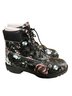 New Timberland Heritage 6in Waterproof Boot Black Floral Size 11 Womens Tb0a2m7g Ck8