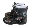 New Timberland Heritage 6in Waterproof Boot Black Floral Size 11 Womens Tb0a2m7g Ck8