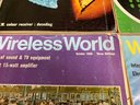 Vintage Wireless World Magazines 1969 Lot Of 11 Awesome Electronics Info & Ads