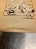 Vintage Lot If Snoopy Peanuts Items Coloring Book Notepad