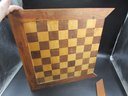 Very Nice Vintage Wood Chess Board - 20'x19 5/8' - 2'x2' Playing Squares