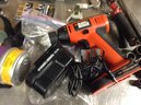 Tools (power Drill, Hand Saw, Ratchet Set, Gas Mask, Rubber Mallets, Staples)