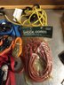 Large Ratchet Straps And Shock Cords Lot