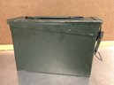 Vintage Ammo Cartridge Case  / S.C.F. Military Ammunition Box