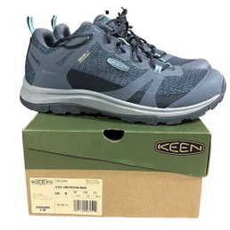 Keen Terradora II Waterproof Hiking Shoes Boots Womens Size 9 Grey 1022346