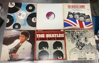 Lot Beatles, Michael Jackson, Random Records Lps Vinyls