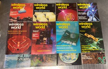 Vintage Wireless World Magazines Jan-Dec 1982 Lot Of 12 Awesome Electronics Info & Ads