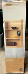 Three Shelf Cabinet Shelf Unit Bookcase  - New In Box