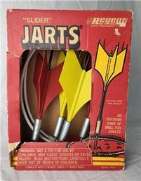 Regent Slider Jarts Rings, Plastic, Original Box - Item 73929 RARE VINTAGE GAME