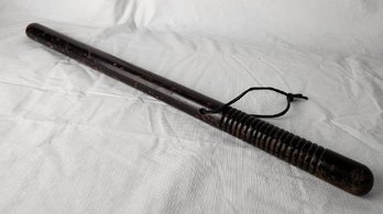 Vintage / Antique 24' Police Wood Baton Night Stick - Collectible, Not For Use