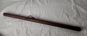 Vintage / Antique 25.5' Police Wood Baton Night Stick - Collectible, Not For Use