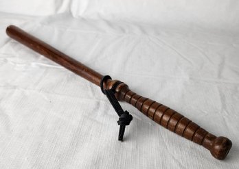 Vintage / Antique 17' Police Wood Baton Night Stick  -Collectible, Not For Use