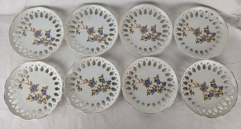 (1) New Case (8Total) S.A. Leart 7.5' Plates Made In Brazil  Porcelana Schmidt