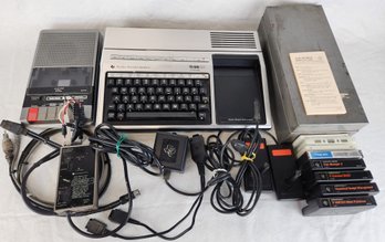 Lot Of Texas Instrument TI-99/4A Video Game System, Games & Accessories Lot