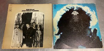 Lot Of 2 Bob Dylan Lps See Pictures Have Wear
