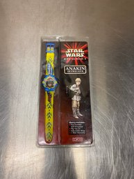 New Sealed Vintage 1999 Star Wars Episode 1 Anakin Skywalker Watch