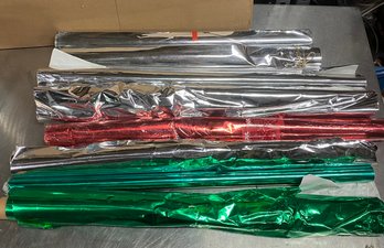 Lot Of Wrapping Paper Foil