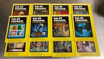 Vintage Hi-fi News & Record Review  1973 Jan-Dec Lot Of 12 (awesome Electronics Info & Ads) Magazine