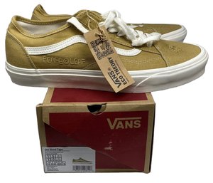 Vans Old Skool Tape Eco Theory Gold Peace Leaf Sneaker Shoes Mens 11.5 Womens 13