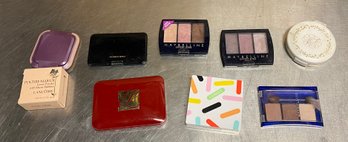 Lot Of New And Used Powders Eye Shadows Compacts Estee Lauder Maybelline Lancome