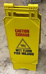 Caution Wet Floor A-Frame Sign