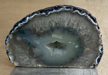 Small Geode Slice Polished